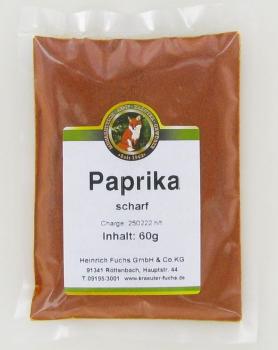 Paprika, scharf, 60 g